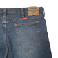 Mens Blue Wrangler Denim Jeans Jorts Regular Cut Offs Denim Shorts