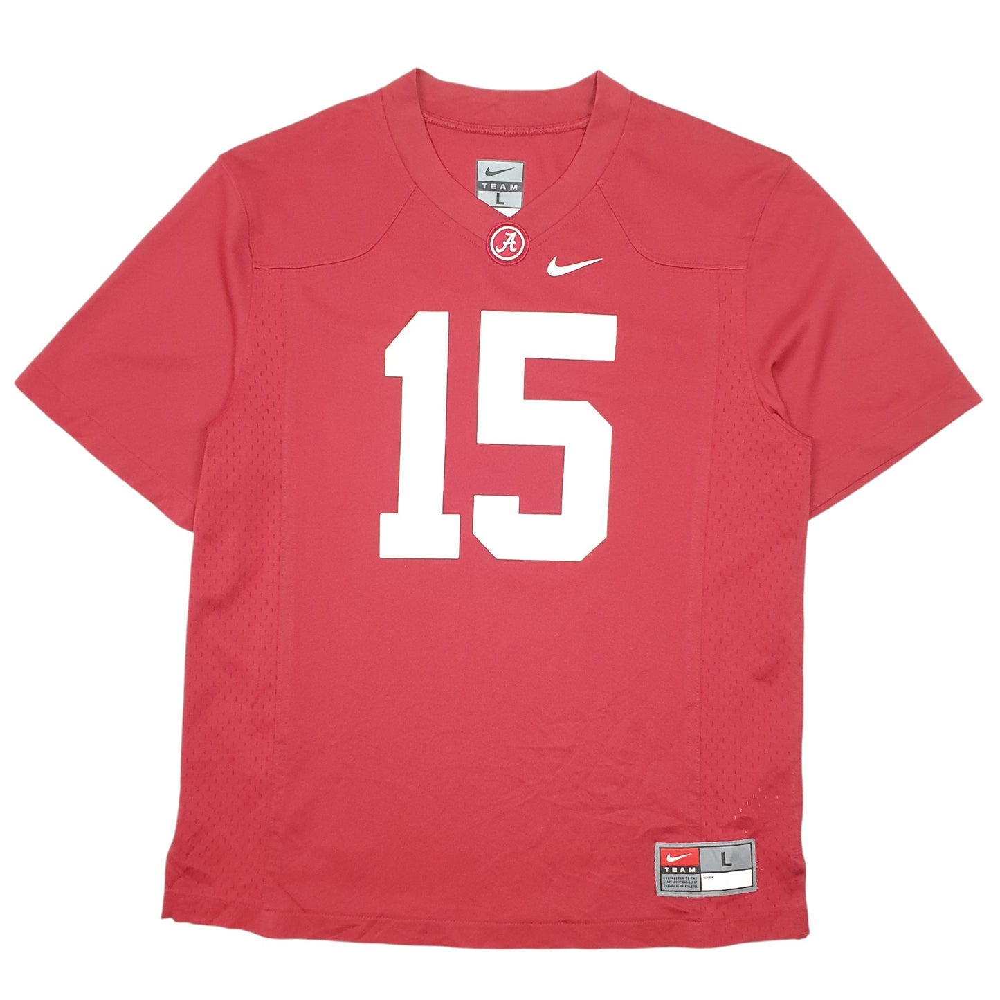 Womens Burgundy Nike Vintage Team Atlanta 15 Jersey Short Sleeve T Shirt