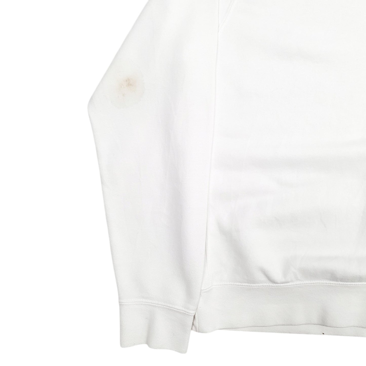 Mens White Nike  Crewneck Jumper