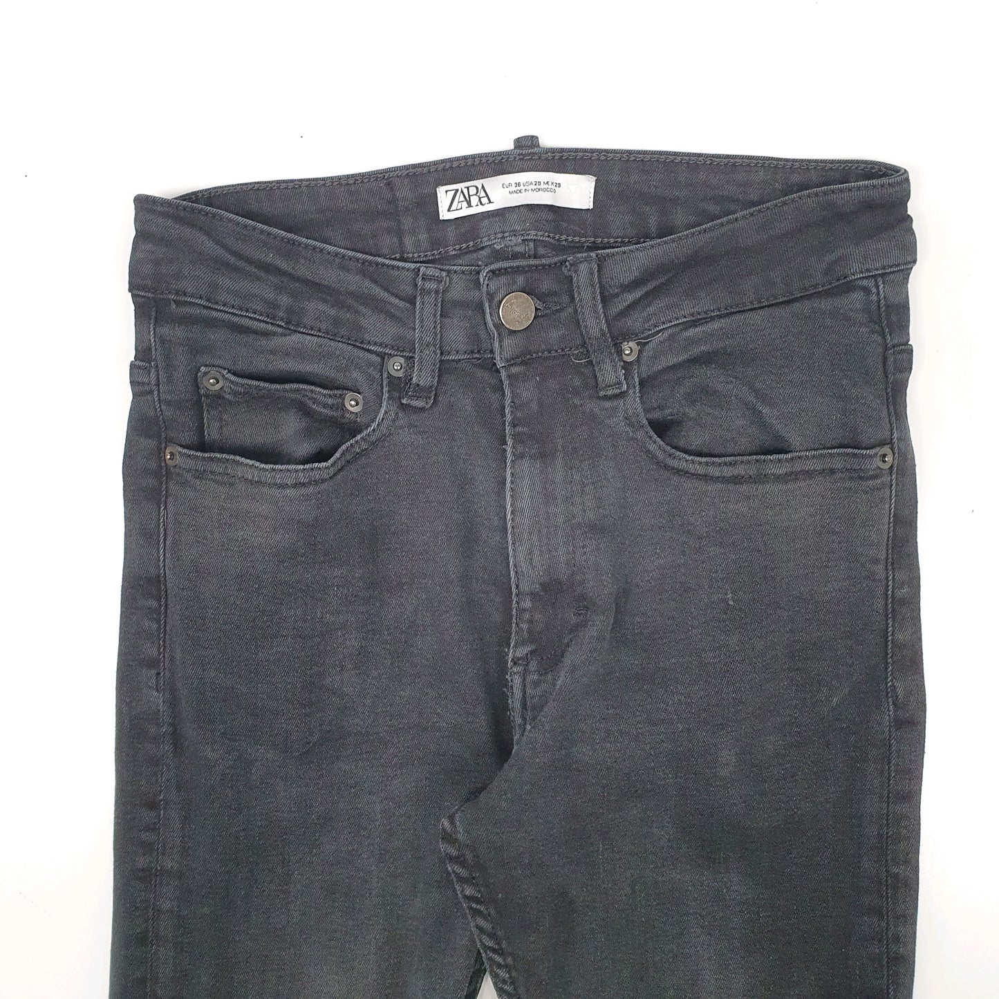 Mens Grey Zara  Casual JeansW29 L30
