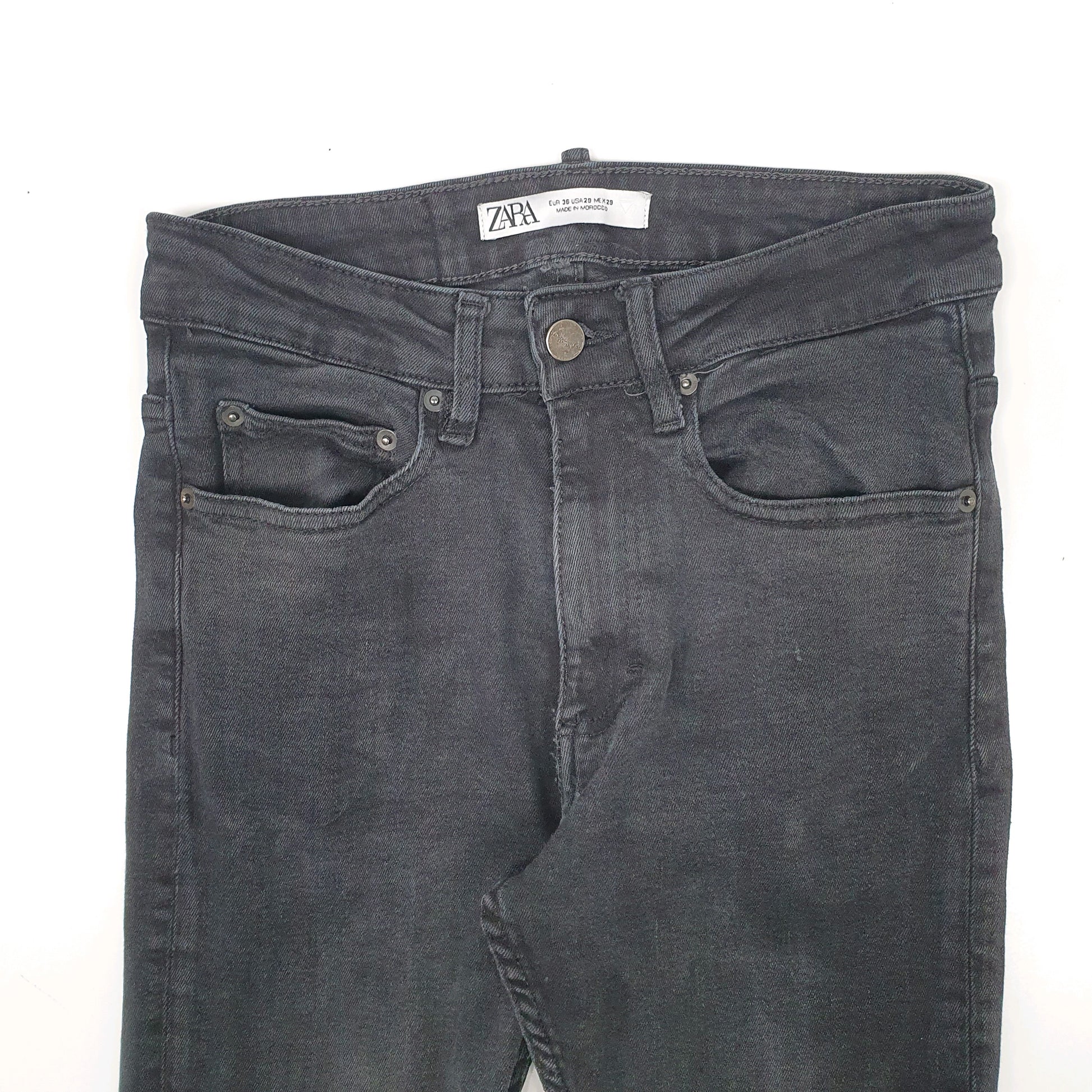 Mens Grey Zara  Casual JeansW29 L30
