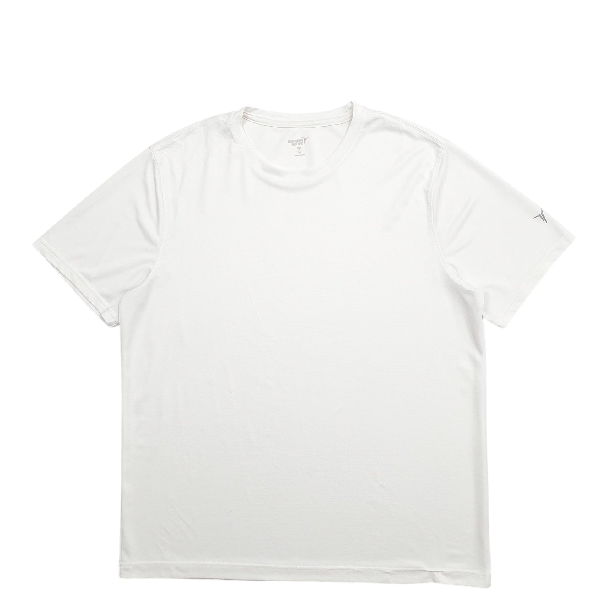 Mens White Old Navy Active Short Sleeve T Shirt