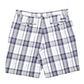 Mens Blue Chaps Madras Ivy League Chino Shorts
