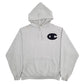Mens Grey Champion  Hoodie Jumper