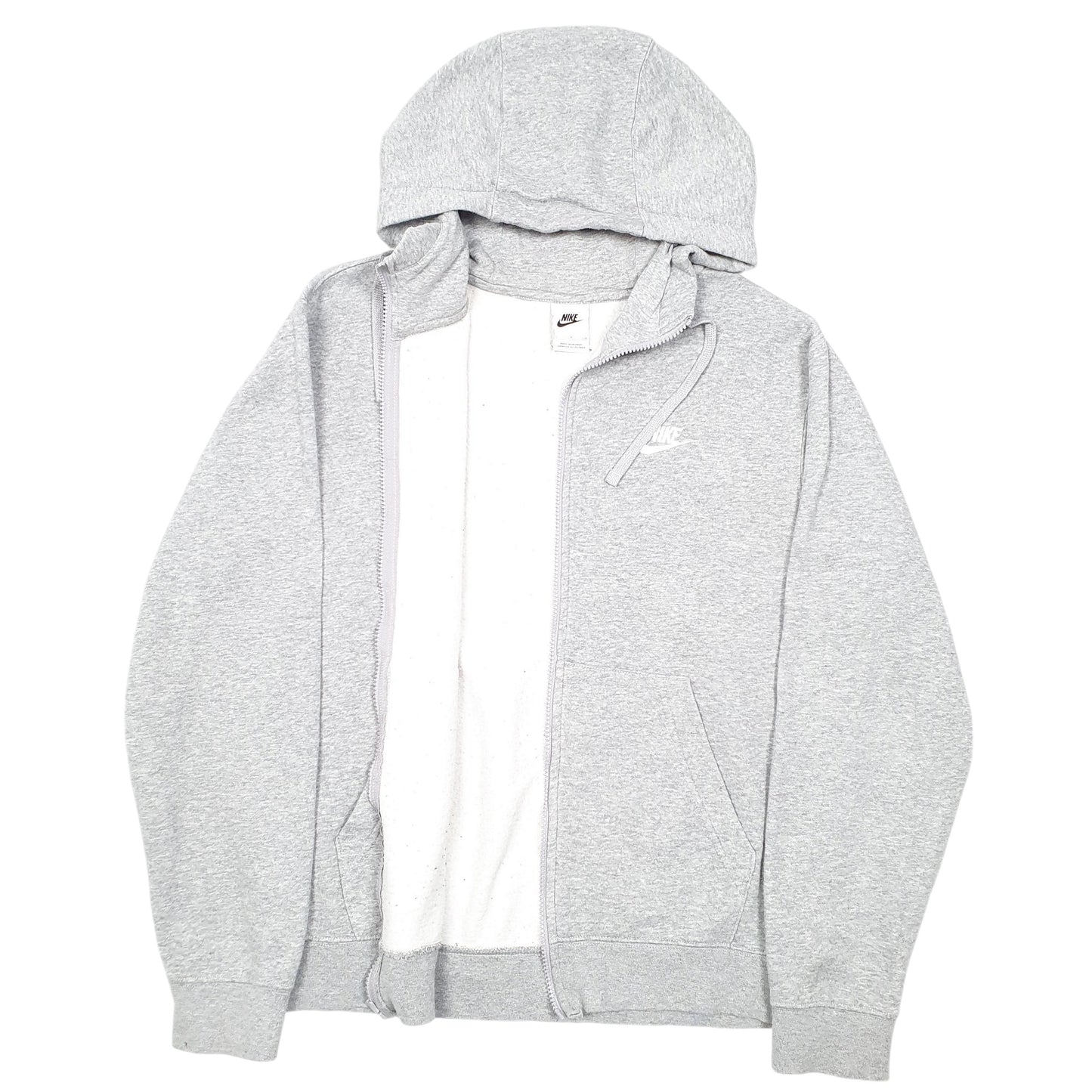 Mens Grey Nike  Full Zip Jumper