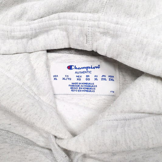 Mens Grey Champion  Hoodie Jumper