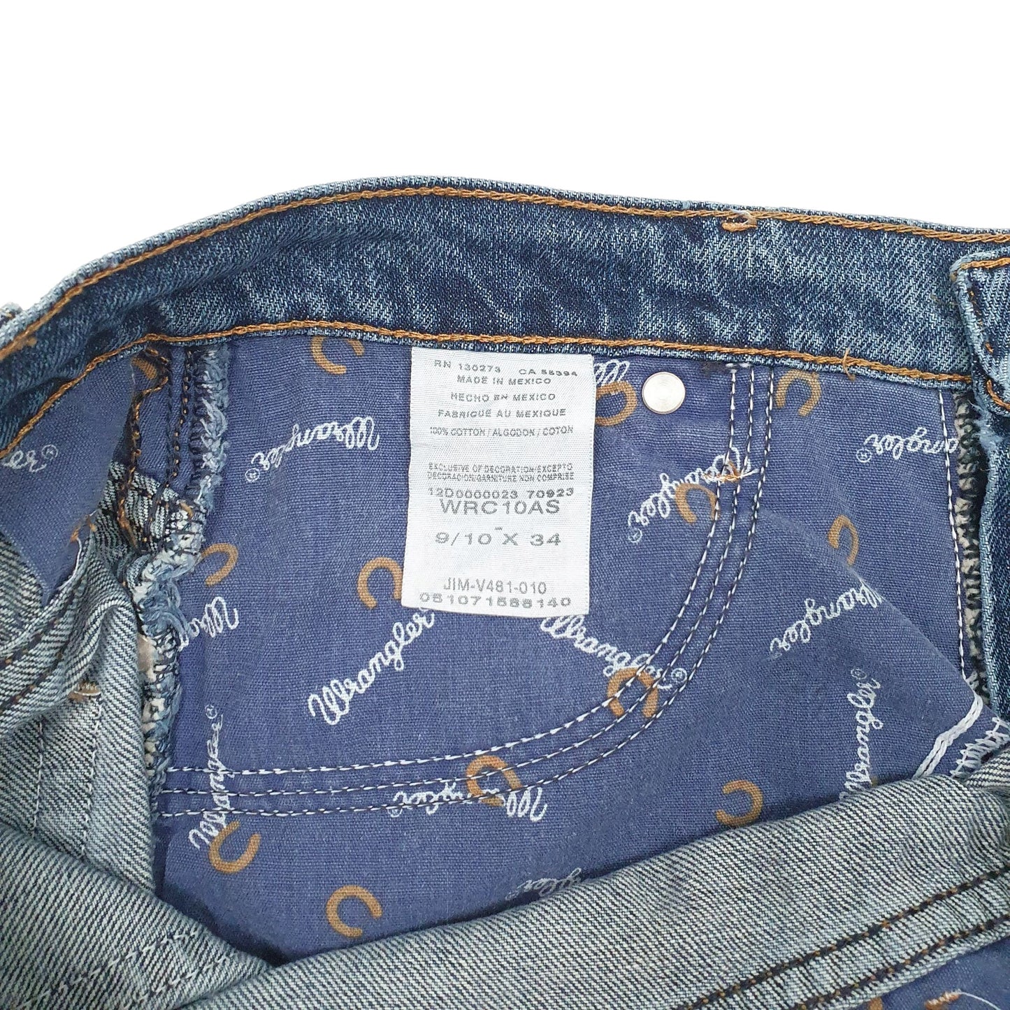 Womens Blue Wrangler  Low Rise JeansW32 L34