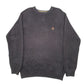 Mens Black Tommy Hilfiger Vintage Crest Knit Crewneck Jumper