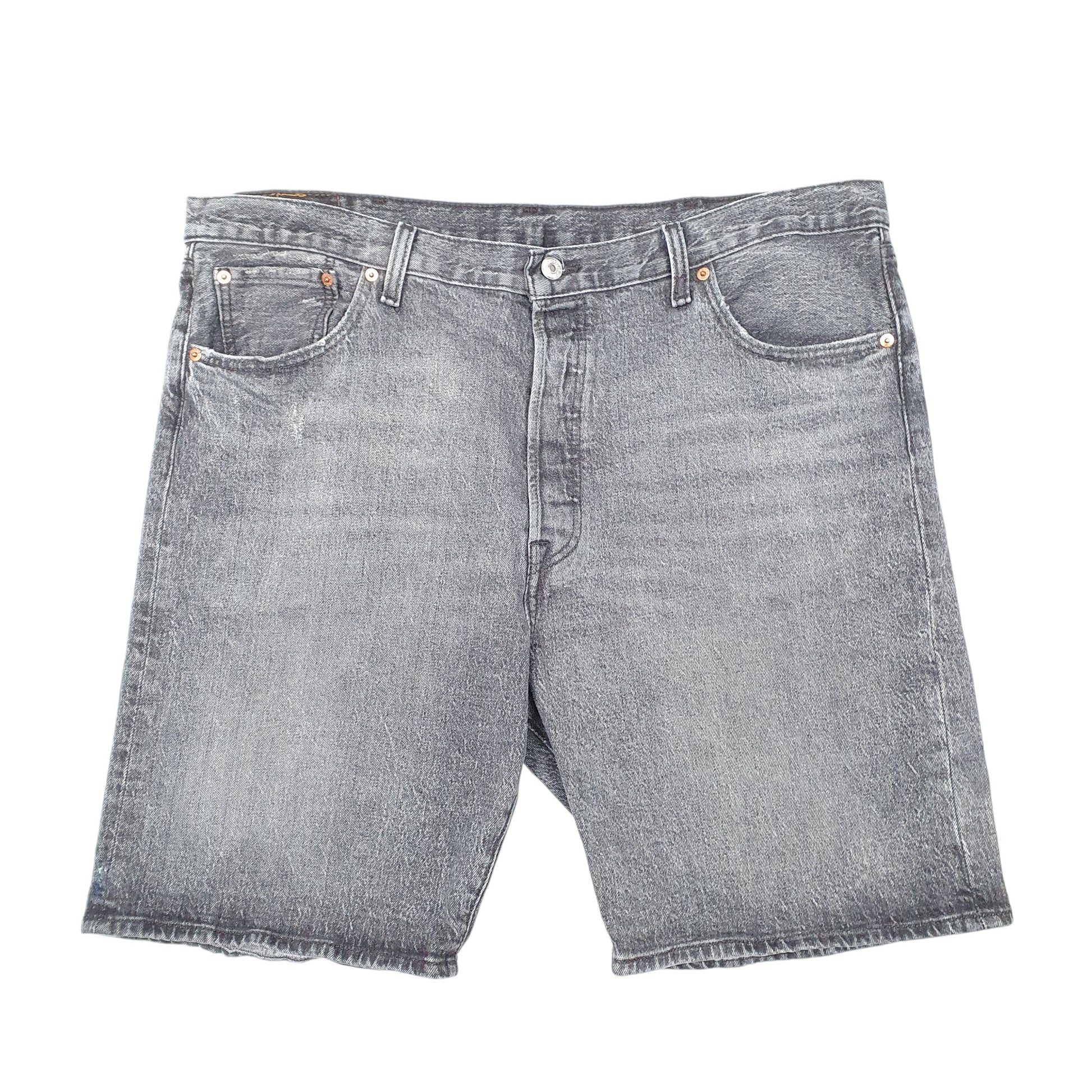 Mens Grey Levis  Denim Shorts