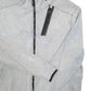 Mens Grey Champion Hoodie C9 Full Zip Jumper