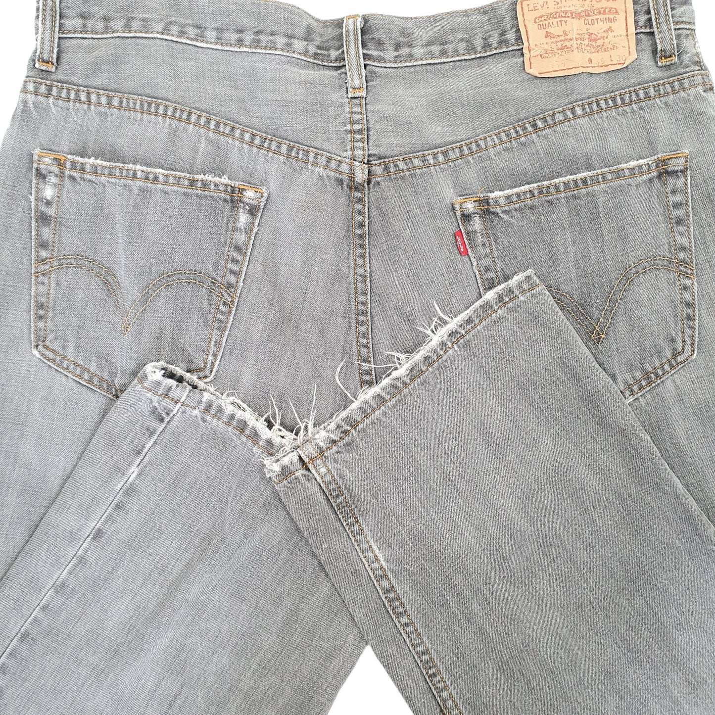Mens Grey Levis  559 JeansW36 L30