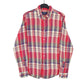 Mens Red Ralph Lauren Flannel Overshirt Shacket Long Sleeve Shirt