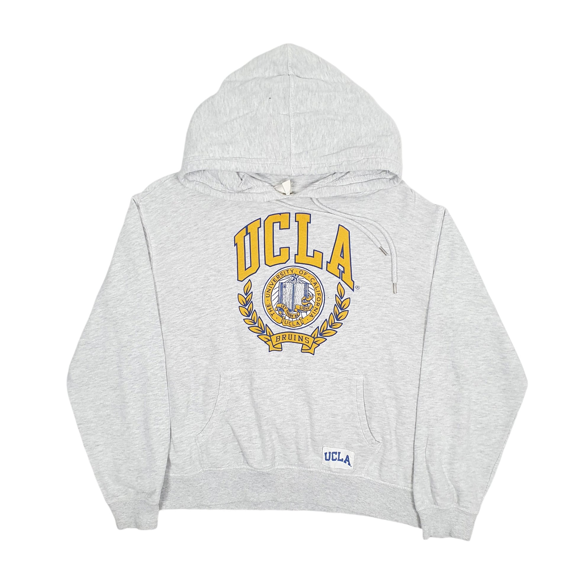 Womens Grey H&M UCLA USA College Hoodie Jumper