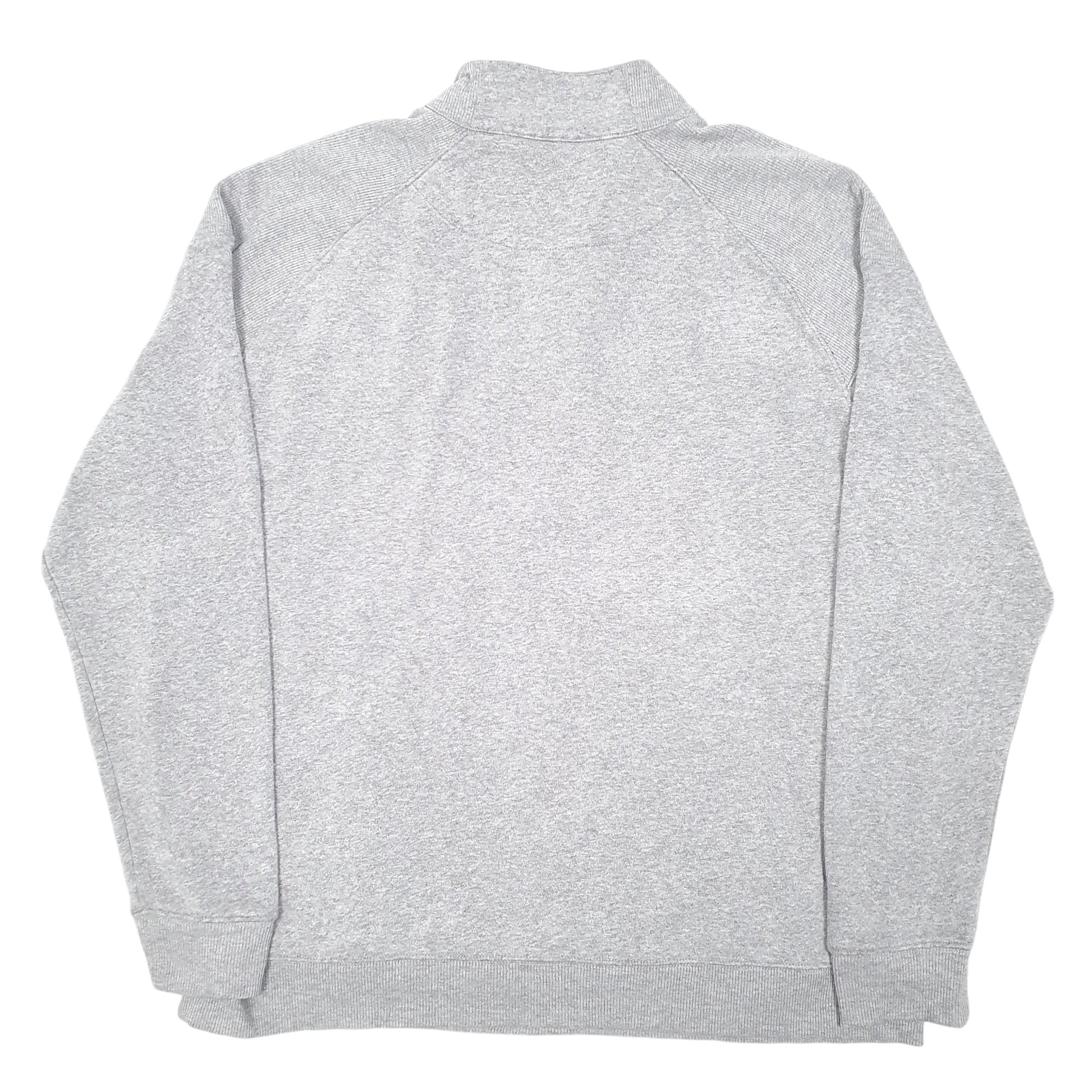 Mens Grey Champion St John's Prep School Quarter Zip Jumper