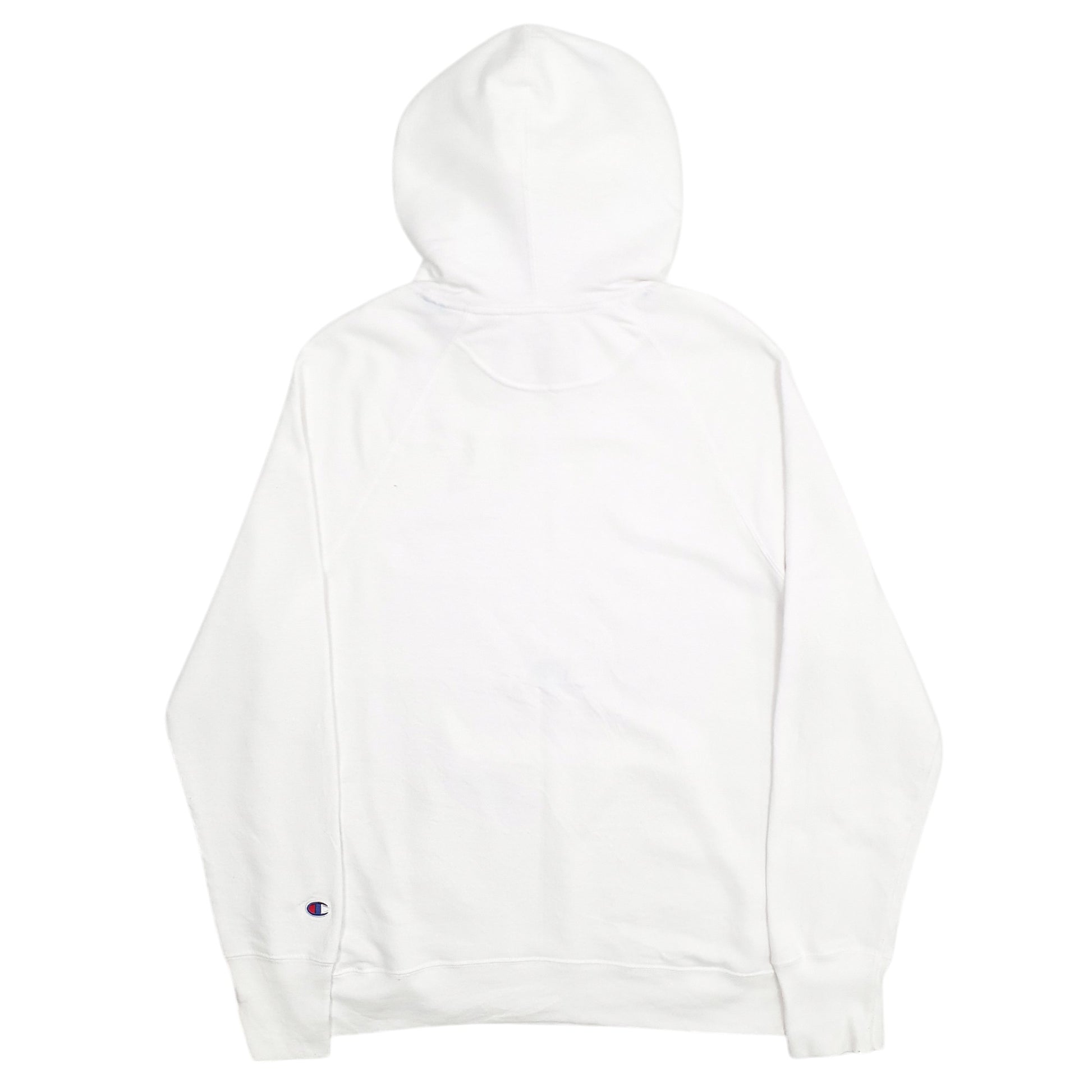 Mens White Champion  Hoodie Jumper