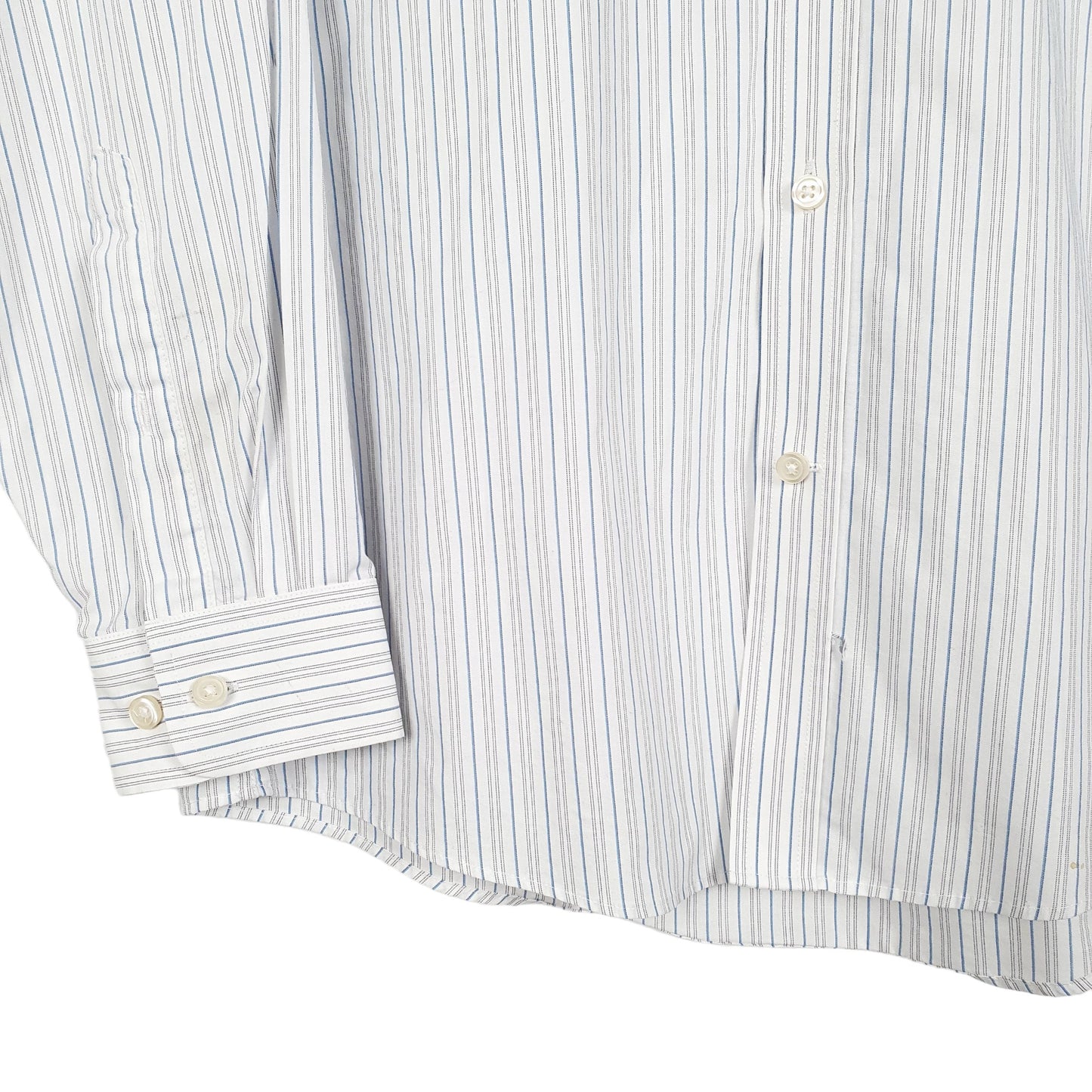 Mens White Eddie Bauer  Long Sleeve Shirt