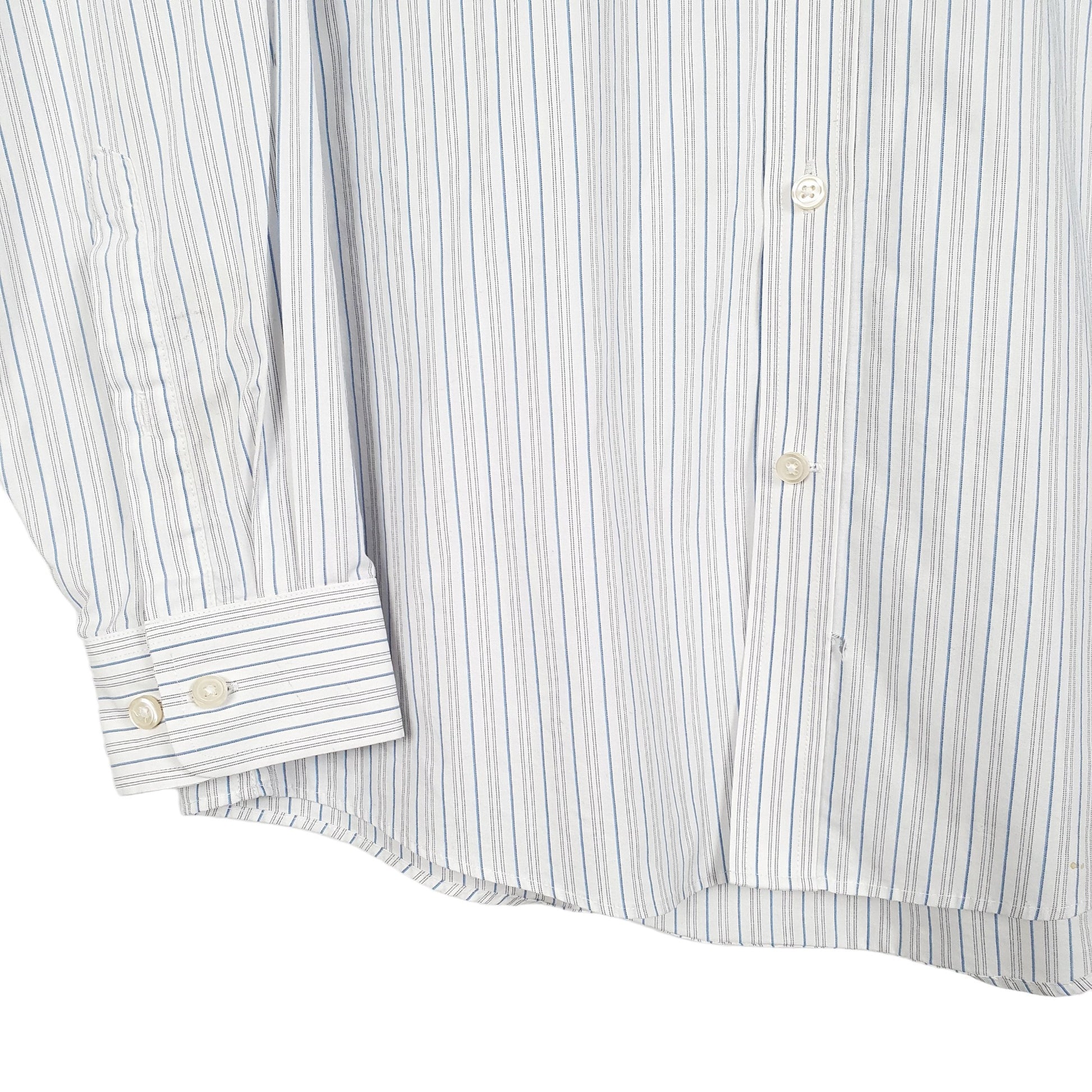 Mens White Eddie Bauer  Long Sleeve Shirt