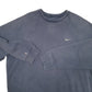 Mens Navy Nike Raglan Crewneck Jumper