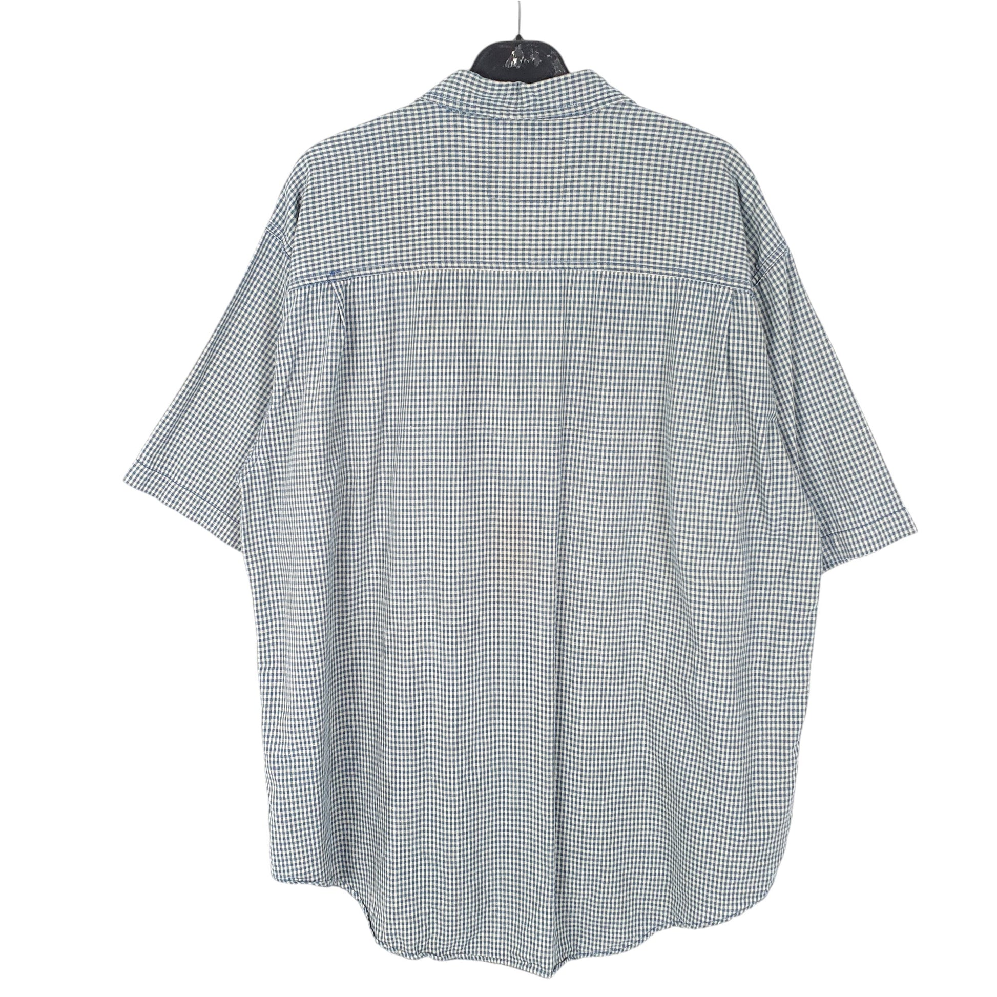 Mens Green Levis Vintage Short Sleeve Shirt