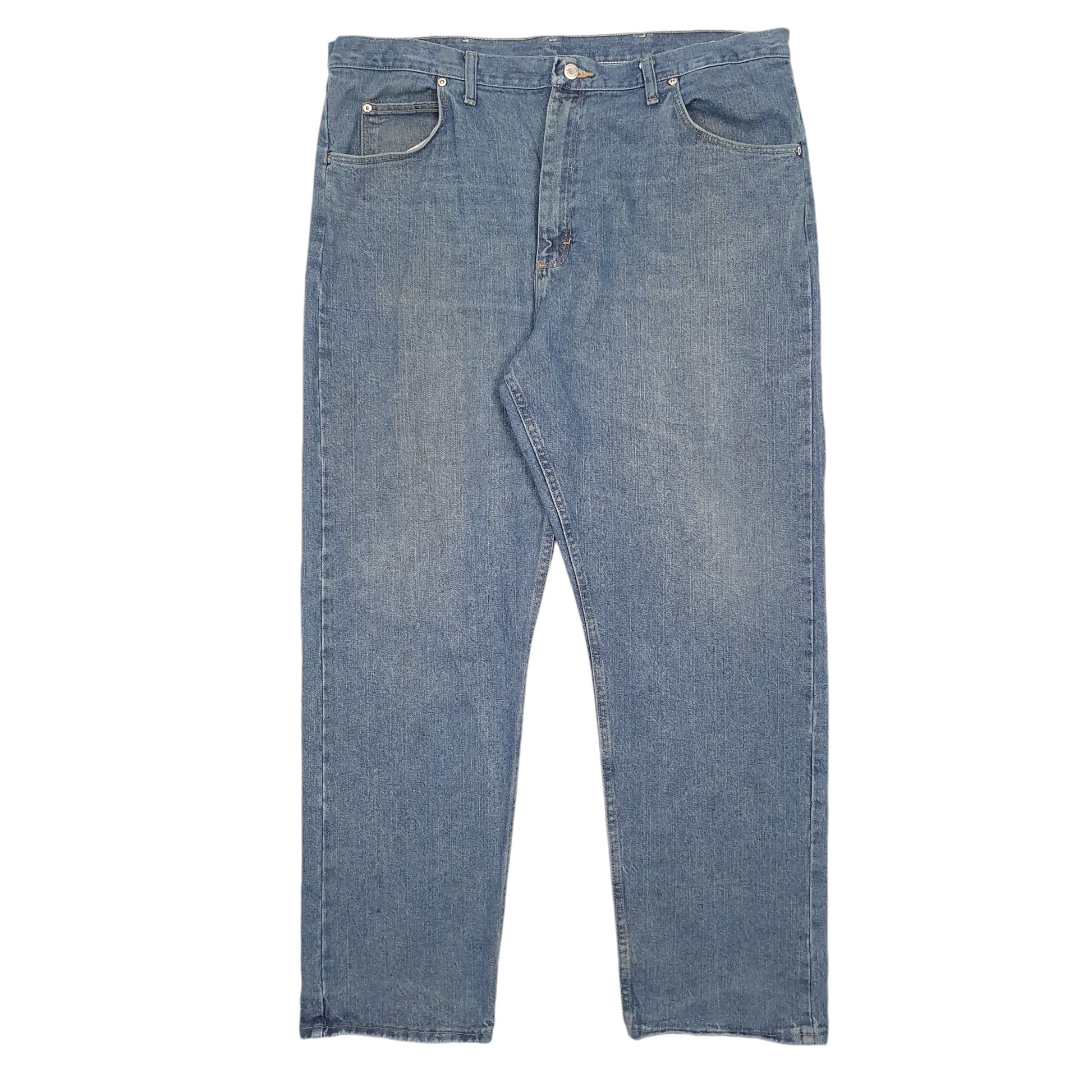 Mens Blue Wrangler Relaxed 97601VR JeansW40 L32