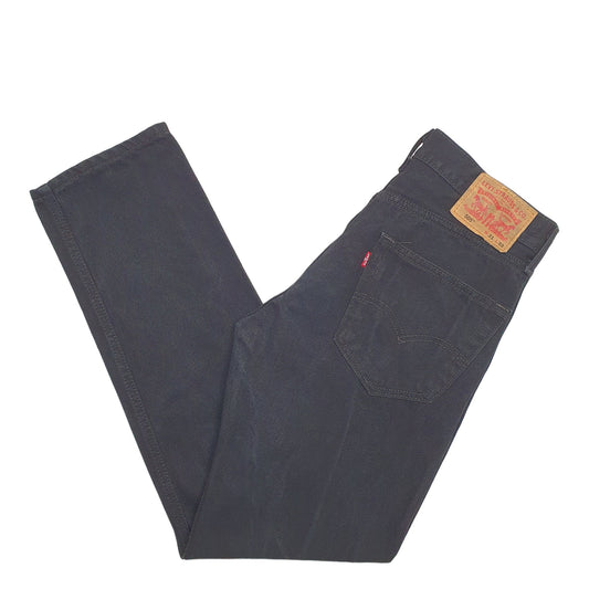 Mens Black Levis  505 JeansW31 L32