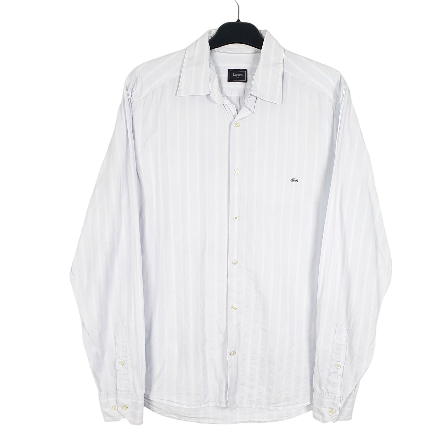 Mens Blue Lacoste  Long Sleeve Shirt