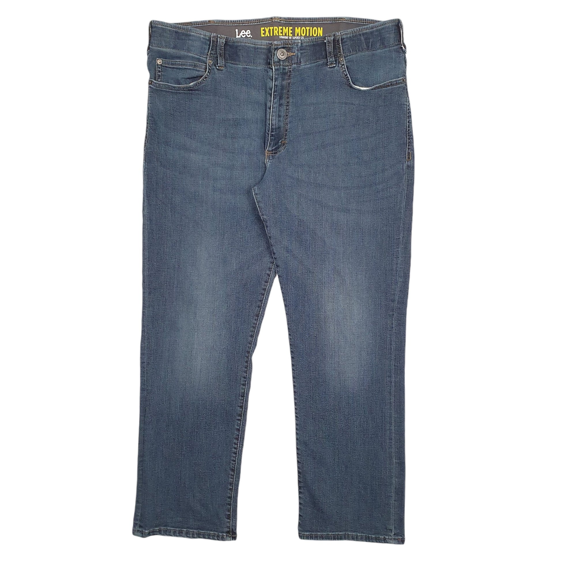 Mens Blue Lee Extreeme Motion Stretch Fit Casual JeansW38 L30