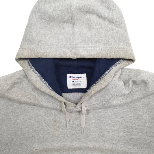 Mens Grey Champion  Hoodie Jumper