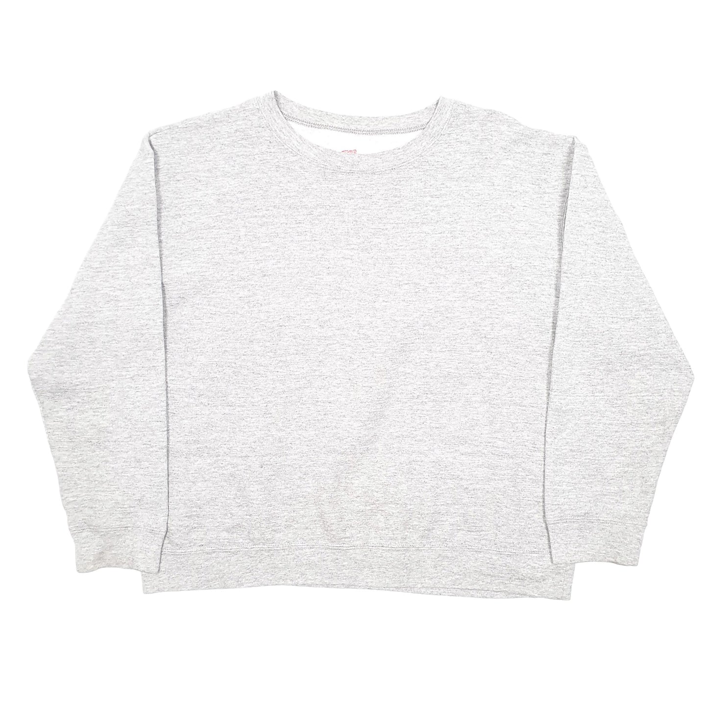 Womens Grey Hanes  Crewneck Jumper