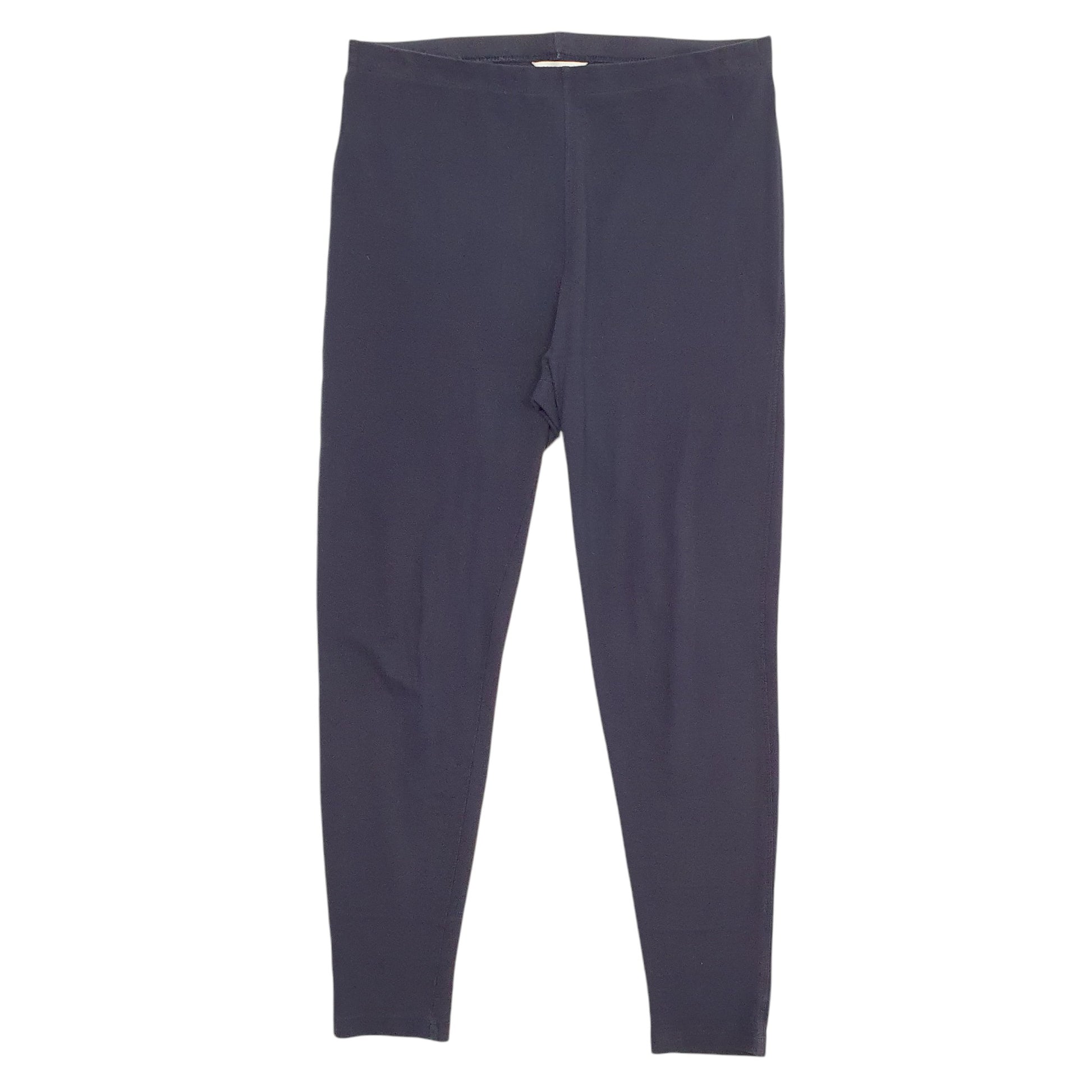 Womens Navy M&S Stretch Fit Indigo Jogger Trousers