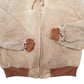 Mens Tan Carhartt Vintage Made In USA J131 Active  Coat