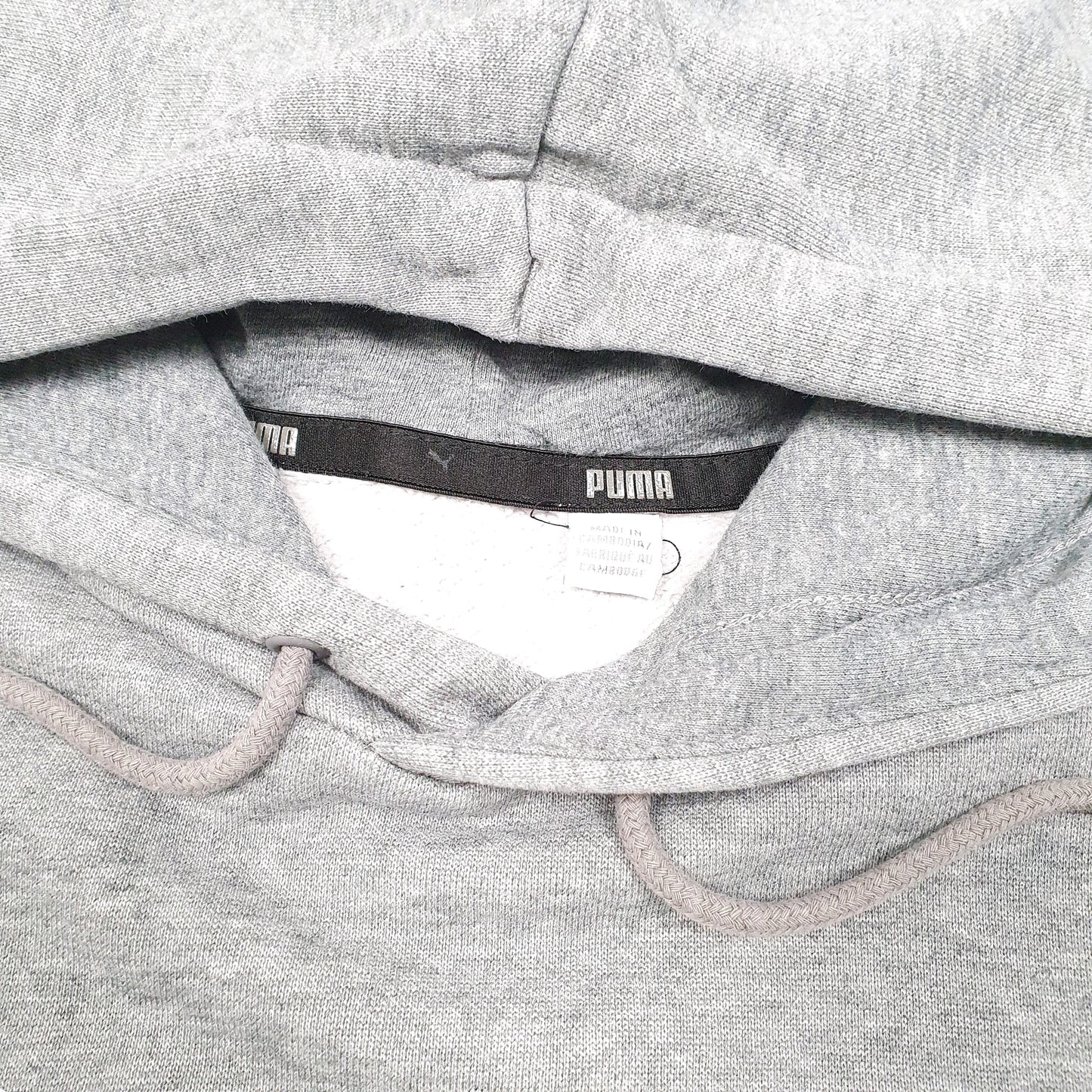 Mens Grey Puma  Hoodie Jumper