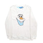 Womens White Disney Snowman Crewneck Jumper
