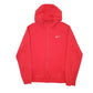 Mens Red Nike Tech Fleece Hoodie Full Zip Jumper