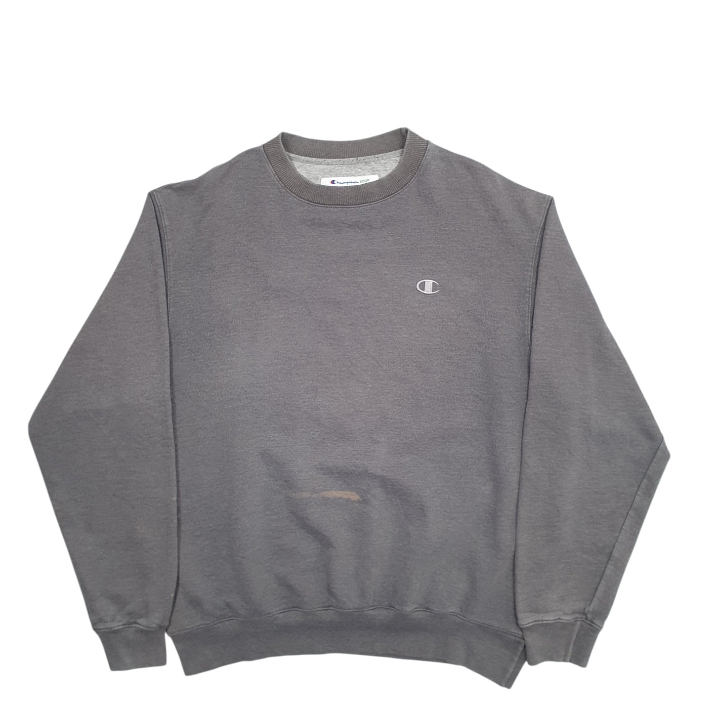 Mens Grey Champion  Crewneck Jumper