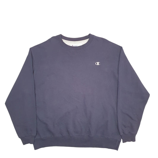 Mens Navy Champion  Crewneck Jumper