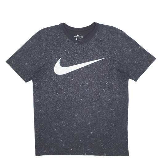 Mens Black Nike Dri-Fit Short Sleeve T Shirt
