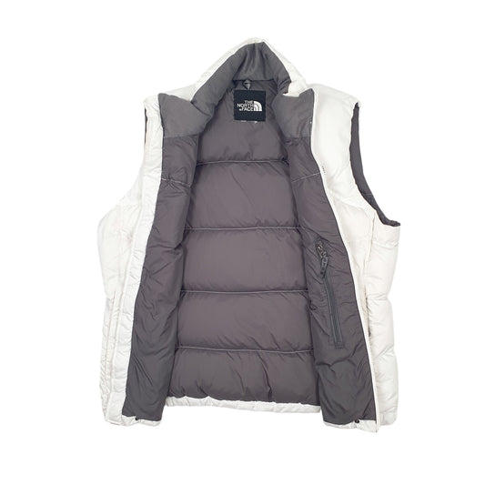 Mens White The North Face Gilet Vest 700  Coat