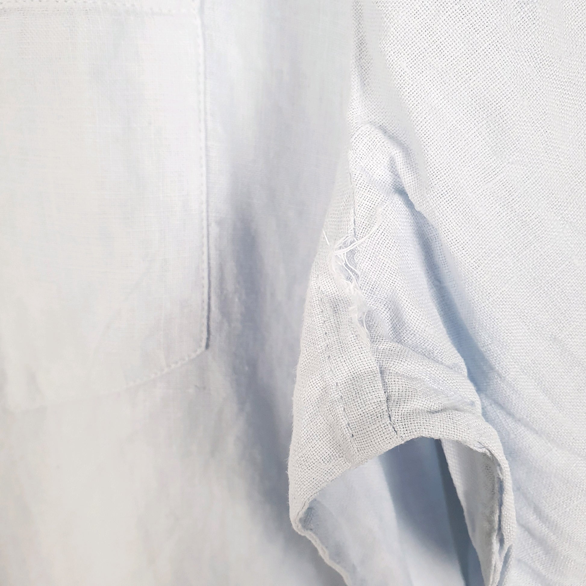 Mens Blue Lacoste  Long Sleeve Shirt