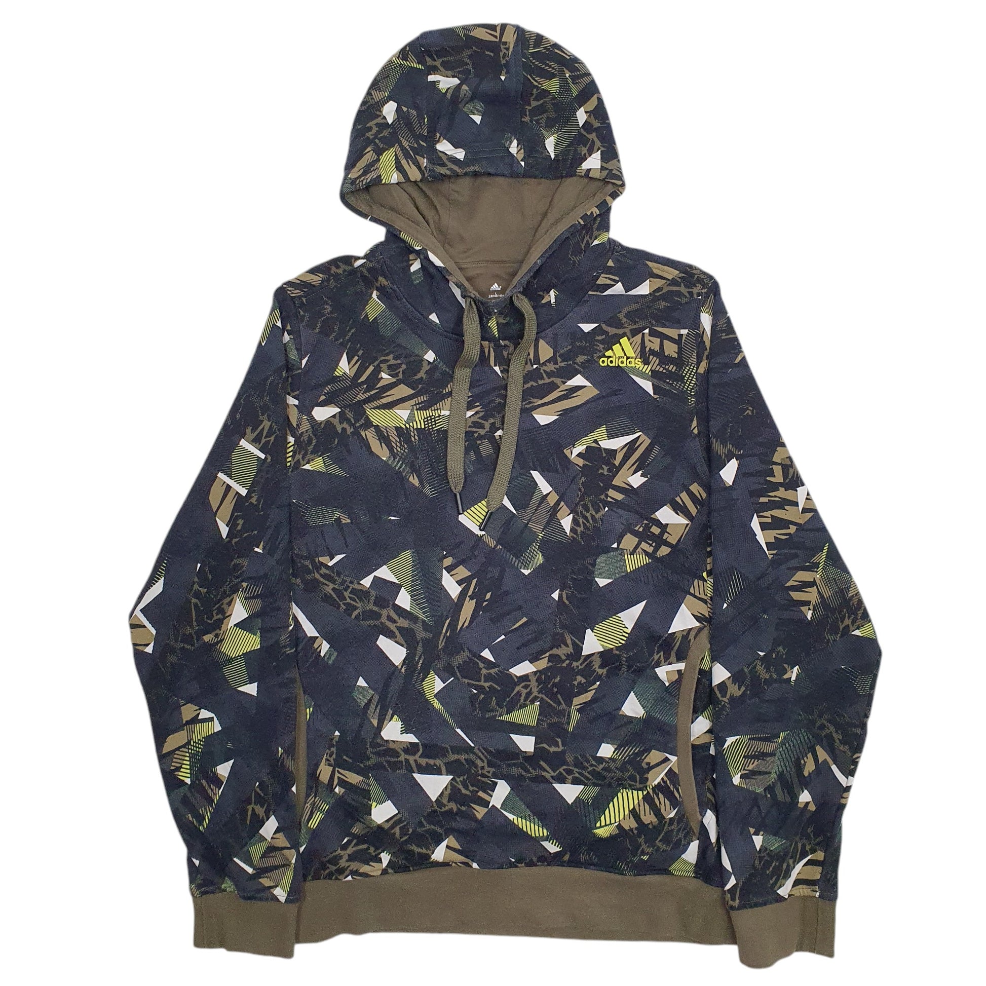 Mens Black Adidas Climalite Hoodie Jumper