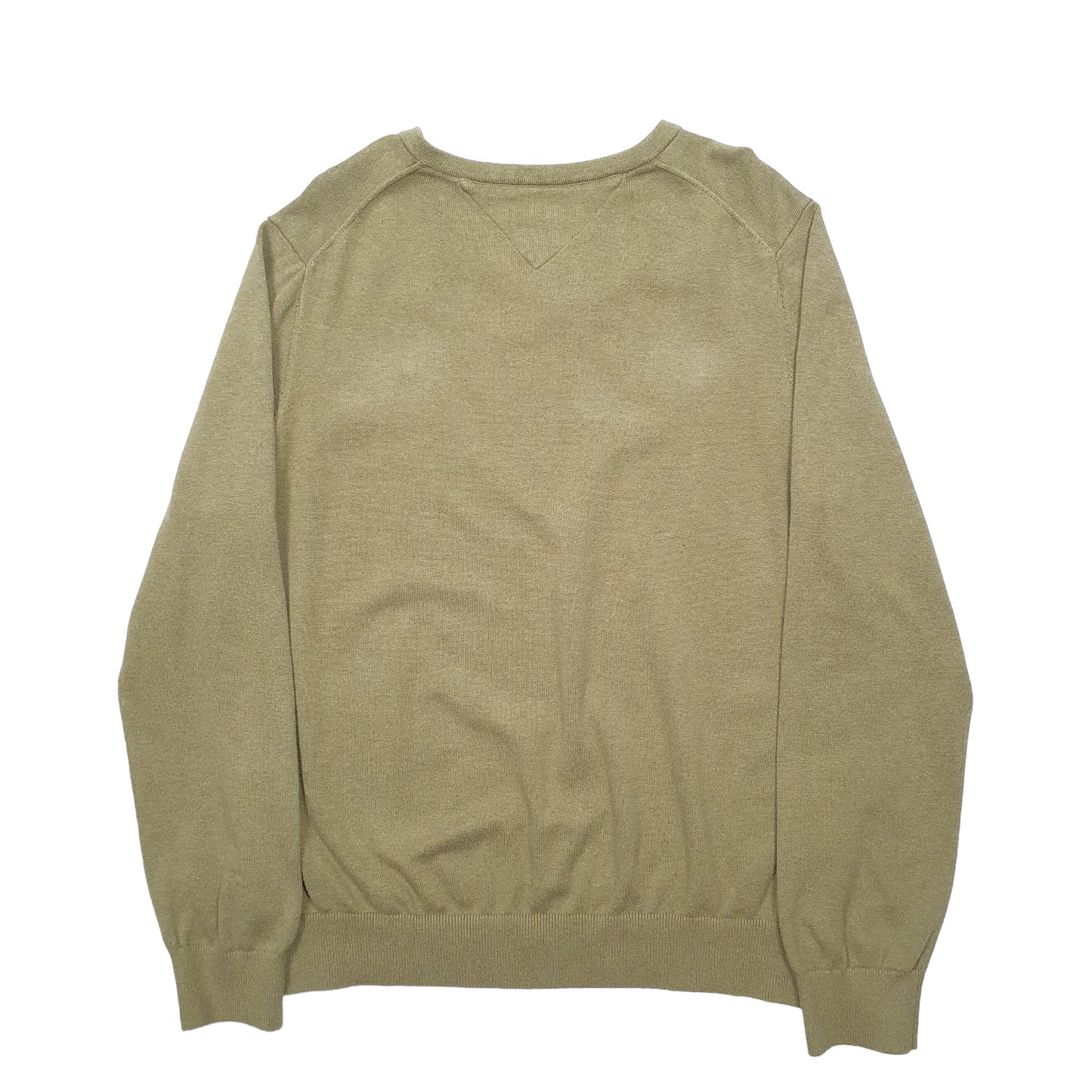 Mens Green Tommy Hilfiger Knit Crewneck Jumper