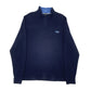 Mens Navy L.L. Bean  Quarter Zip Jumper