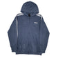Mens Blue Adidas  Full Zip Jumper