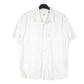 Mens White Levis Dots Print Summer Short Sleeve Shirt