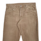 Mens Beige Levis  Corduroy Trousers