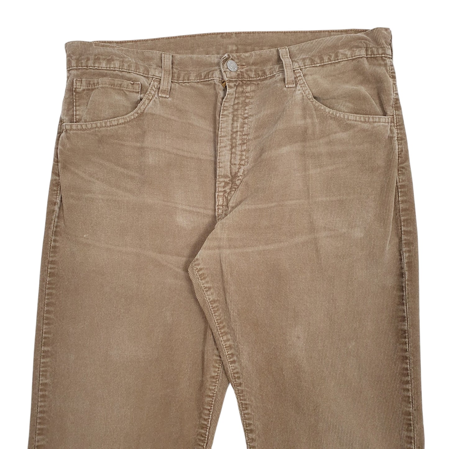 Mens Beige Levis  Corduroy Trousers