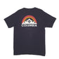 Mens Black Columbia Sportswear Spellout Short Sleeve T Shirt