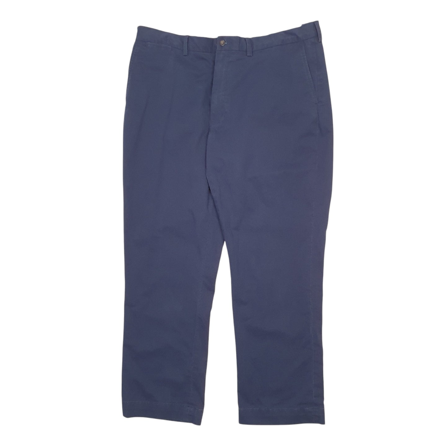 Mens Navy Polo Ralph Lauren Vintage 2000's Stretch Classic Fit Chino Trousers