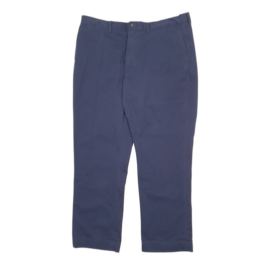 Mens Navy Polo Ralph Lauren Vintage 2000's Stretch Classic Fit Chino Trousers