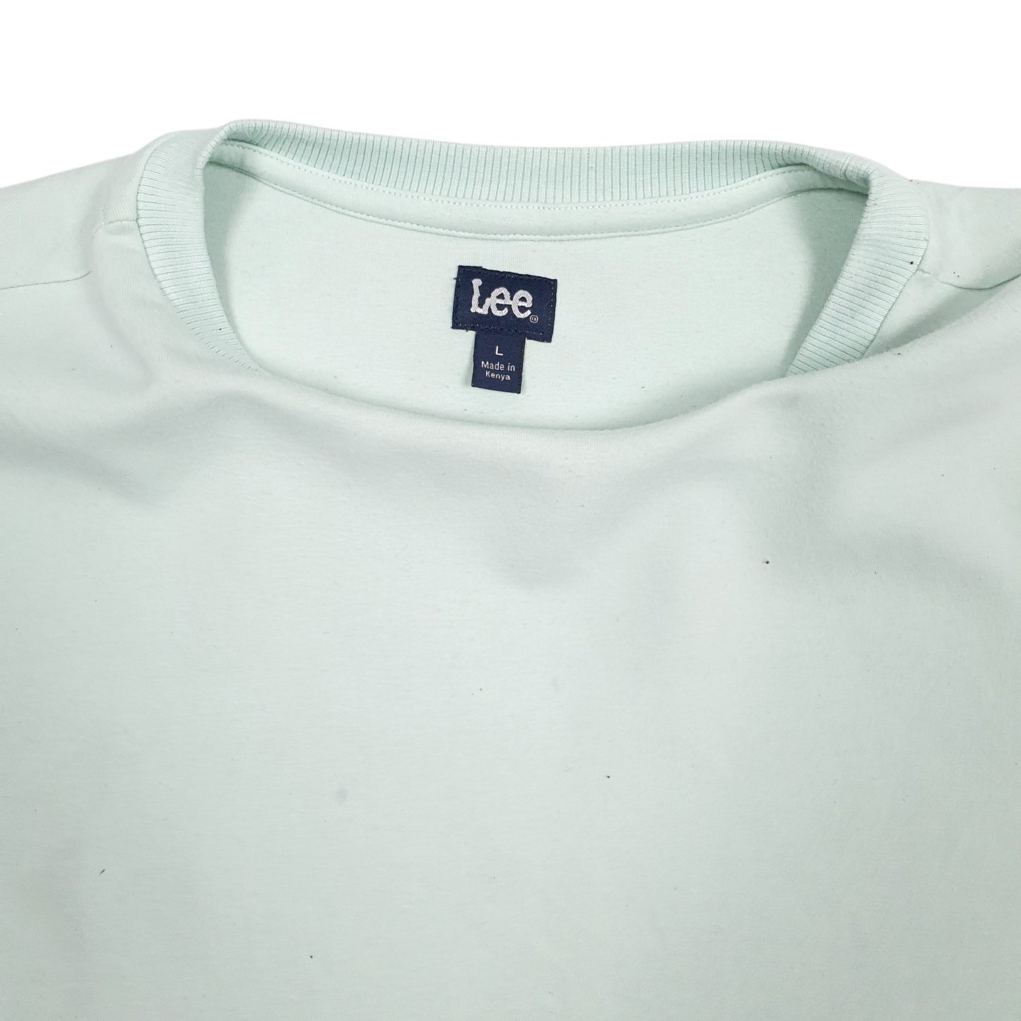 Womens Green Lee  Crewneck Jumper